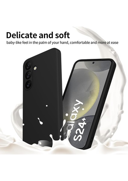 Samsung Galaxy S25+ Için Ince Silikon Telefon Kılıfı Siyah (Yurt Dışından) indirimleri