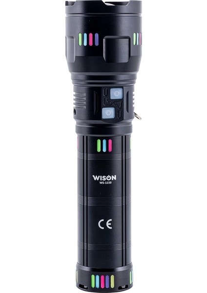 WS-1150 Profesyonel Şarjlı El Feneri | 60W – 5500 Lümen – 22000MAH – 10 Saat Çalışma – Zoom – Metal Gövde fiyatları
