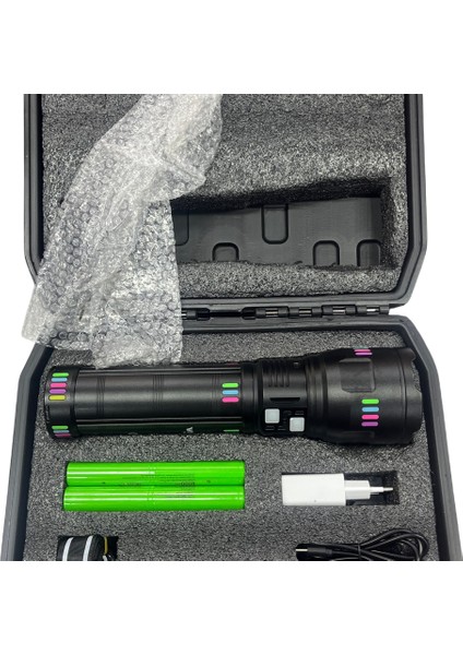WS-1150 Profesyonel Şarjlı El Feneri | 60W – 5500 Lümen – 22000MAH – 10 Saat Çalışma – Zoom – Metal Gövde modelleri