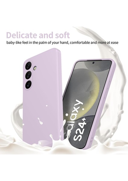 Samsung Galaxy S25+ Için Ince Silikon Telefon Kılıfı Mor (Yurt Dışından) fiyatları