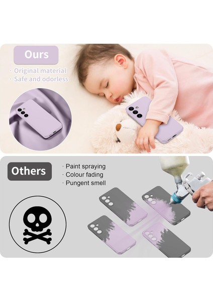 Samsung Galaxy S25+ Için Ince Silikon Telefon Kılıfı Mor (Yurt Dışından) indirimleri