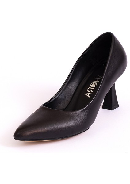 Hakiki Deri Topuklu Kadın Ayakkabısı 25NE780 modelleri
