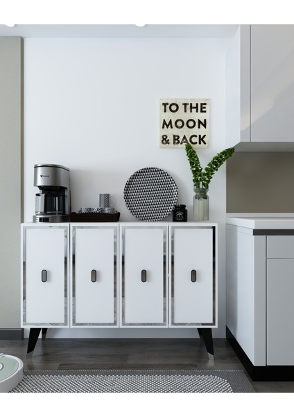 8173KM-32DD Konsol,kahve Köşesi,ayakkabılık,ofis Evrak Dolabı,mutfak Kiler Dolabı,tv Ünitesi Bg