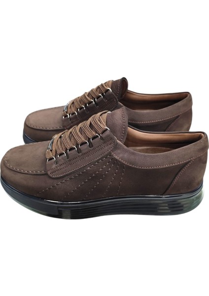 Kingshoes Kahve Nubuk Erkek Ayakkabı fırsatları