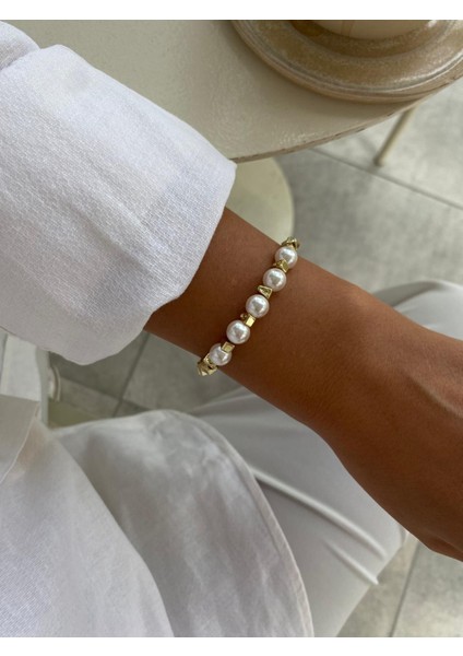 Xuping 14K Incili Küp Model Gold Bileklik fiyatları