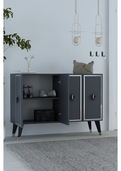 8176KM-32DD Konsol,kahve Köşesi,ayakkabılık,ofis Evrak Dolabı,mutfak Kiler Dolabı,tv Ünitesi modelleri