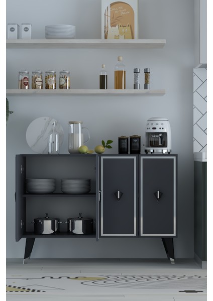 8176KM-32DD Konsol,kahve Köşesi,ayakkabılık,ofis Evrak Dolabı,mutfak Kiler Dolabı,tv Ünitesi indirimleri