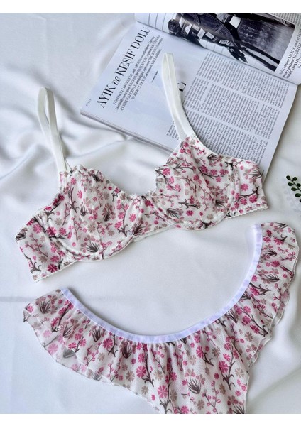 Valeria Volanlı Sütyen Takımı modelleri