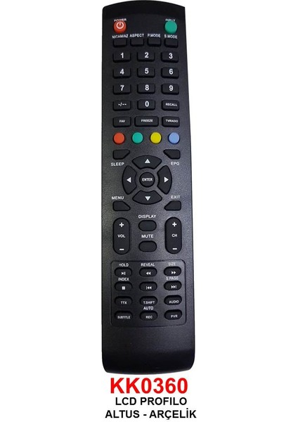 LCD Uyumlu Kumanda modelleri