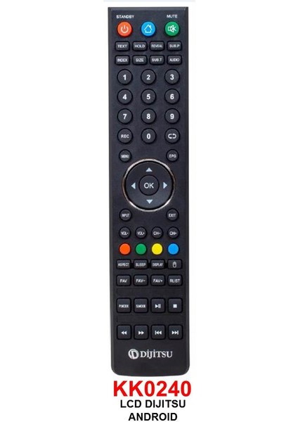 Dıjıtsu LCD Androıd Kumanda modelleri