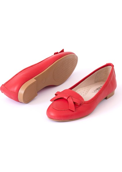 Hakiki Deri Kadın Babet Ayakkabı 25PST6027 modelleri