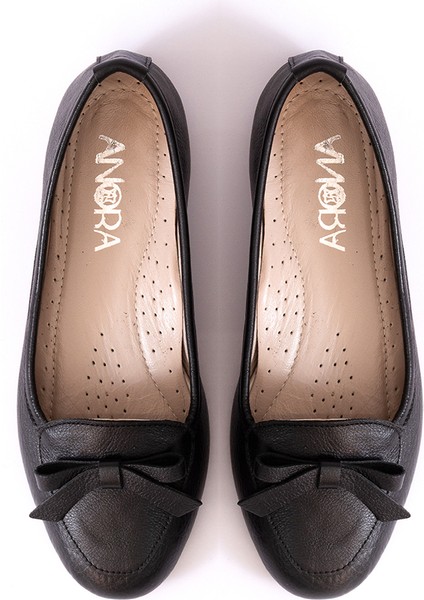 Hakiki Deri Kadın Babet Ayakkabı 25PST6027 fiyatları