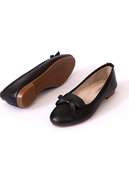 Hakiki Deri Kadın Babet Ayakkabı 25PST6027 modelleri