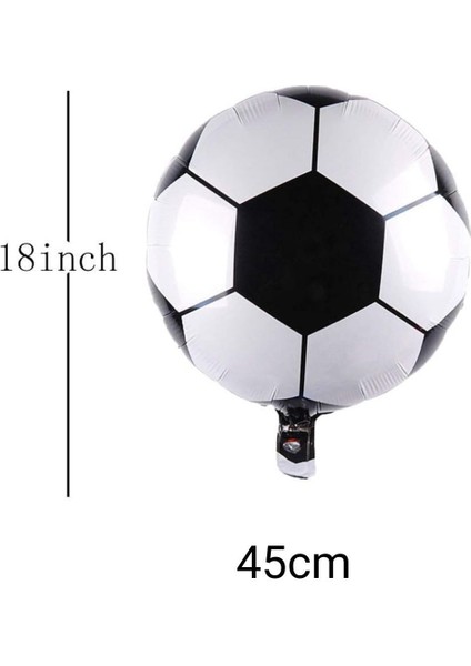 7 Yaş Futbol Tema Şampiyon Futbolcu Doğum Günü Teması Balon Seti Şampiyon Kupası Siyah Rakam fırsatları
