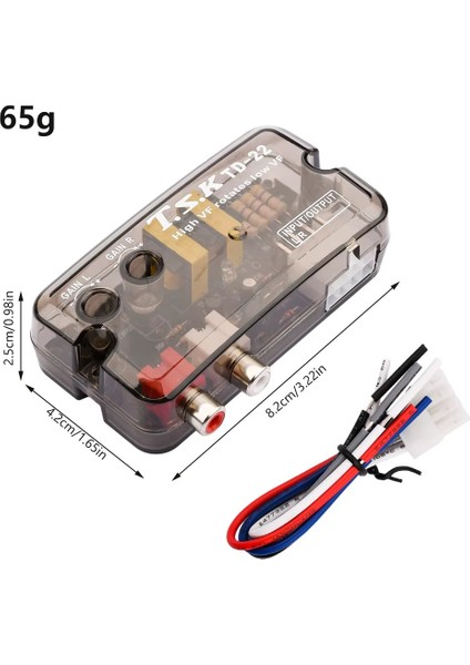 Yüksek Düşük Frekansa Rca Hoparlör Kablosu Ses Dönüştürücü indirimleri