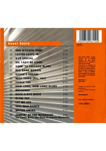 Dikkat CD Count Basie – 1936-1961 fiyatları