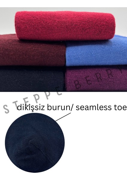 5 Çift Kadın Dikişsiz Bambu Soket Çorap fiyatları