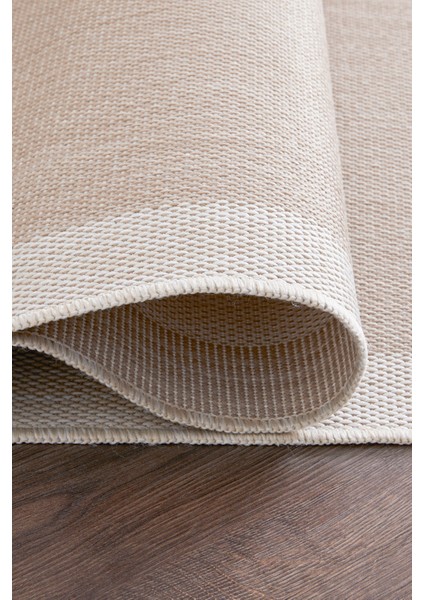 Sısal Yıkanabilir Krem Bej Tüy ve Hav Vermez Makine Dokuma Halı Mutfak Balkon Antre Bahçe Teras indirimleri