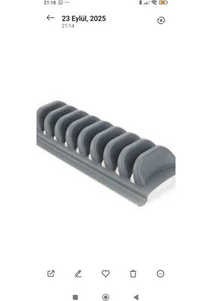 Tencere Kapağı Organizeri 8 Bölmeli Tencere Kapak Tabak Düzenleyici Organizer Dolap Içi Düzenleyici