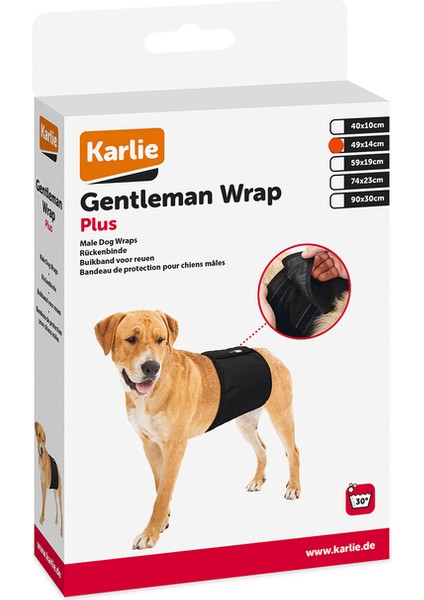 Bestonly Karlıe Inkontinans Bandı (Evcil Hayvan Alt Bezi) S (49X14)