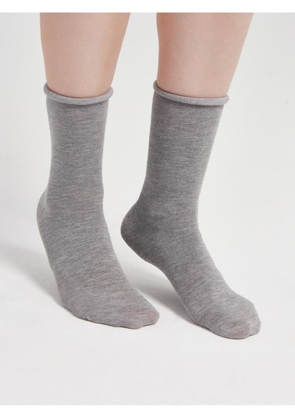 5 Çift Kadın Dikişsiz Bambu Soket Çorap modelleri