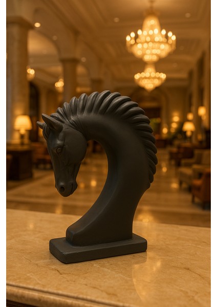 Dekoratif At Başı Biblo Heykel fırsatları