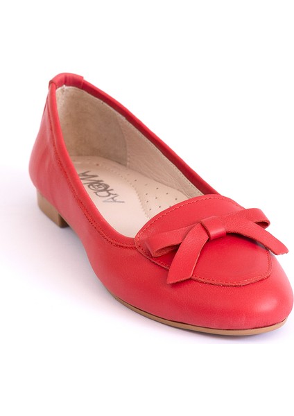 Hakiki Deri Kadın Babet Ayakkabı 25PST6027 fiyatları