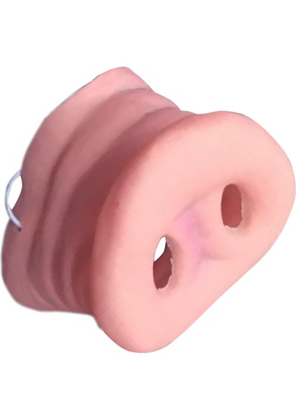 Parti Kostüm Takma Domuz Burun Şeffaf Silikon Cosplay