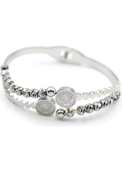 Litaetrend Tuğra Dorika Bilezik - Gümüş