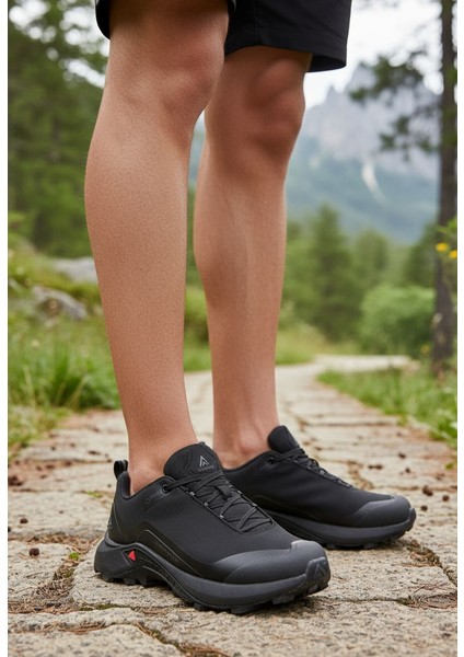 HM110396A Su Geçirmez Erkek Siyah Outdoor Spor Ayakkabı indirimleri
