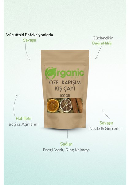Doğal Kış Çayı Zengin Içerikli 100GR - Doğal ve Bitkisel Atom Çayı fiyatları