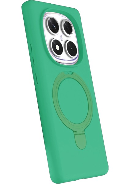 Bestonly Newface Xiaomi Redmi Note 14 Pro 5g Regal Magsafe Standlı Kapak - Yeşil modelleri