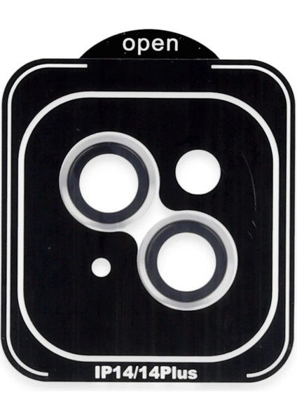 Bestonly Joko Iphone 14 Pvd Metal Kamera Lens - Gümüş