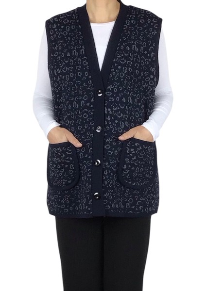 Kadın Önü Düğmeli Cepli Kalın Kışlık Kısa Yelek fiyatları