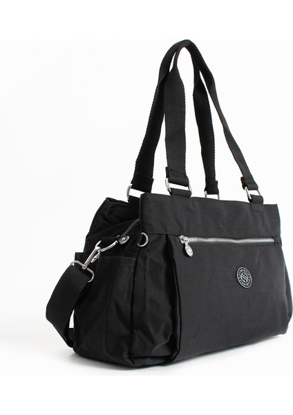 Suya Dayanıklı Çok Bölmeli Krinkıl Çanta Kol Çantası Omuz 7001