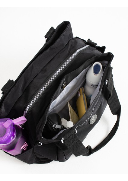 Suya Dayanıklı Çok Bölmeli Krinkıl Çanta Kol Çantası Omuz 7001