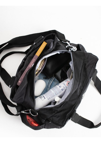 Suya Dayanıklı Çok Bölmeli Krinkıl Çanta Kol Çantası Omuz 7001