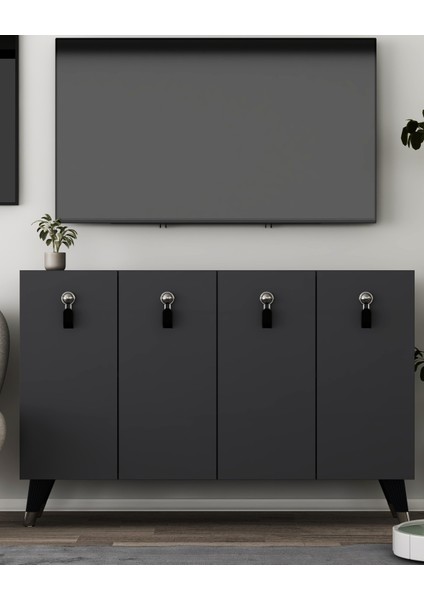 8179KM-64DD Konsol,kahve Köşesi,ayakkabılık,ofis Evrak Dolabı,mutfak Kiler Dolabı,tv Ünitesi-Ag