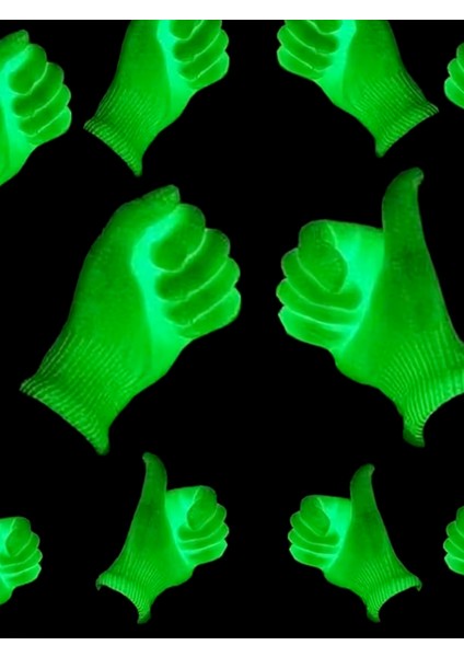 Uv Işıkta Parlayan Fosforlu Parti Eldiven Costplay Kostüm indirimleri