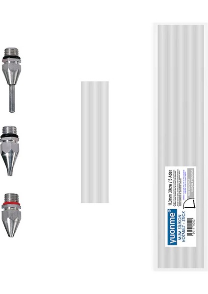 Tc-Gg 30 Silikon Mum Tabanca + Yuonme Silikon Mum 5 Ad fırsatları
