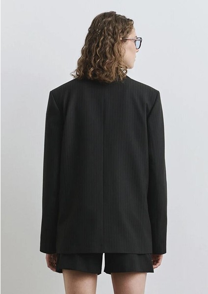 Siyah Blazer 1110775-85353 fırsatları