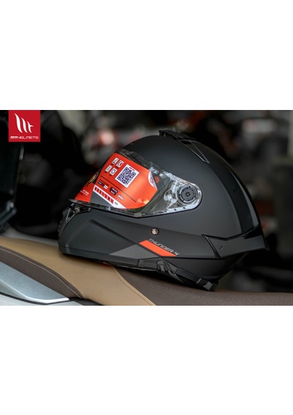 Kask mt FF118SV Thunder 4 Svsolid A1 Mat Siyah