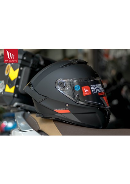 Kask mt FF118SV Thunder 4 Svsolid A1 Mat Siyah modelleri