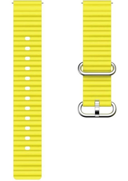 Watch Fit 3 & Fit 4 ile Uyumlu Seaflex Ocean Tokalı Soft Silikon Kordon – Yumuşak, Esnek, Suya Dayanıklı, Şık ve Rahat Bileklik Kayışı modelleri