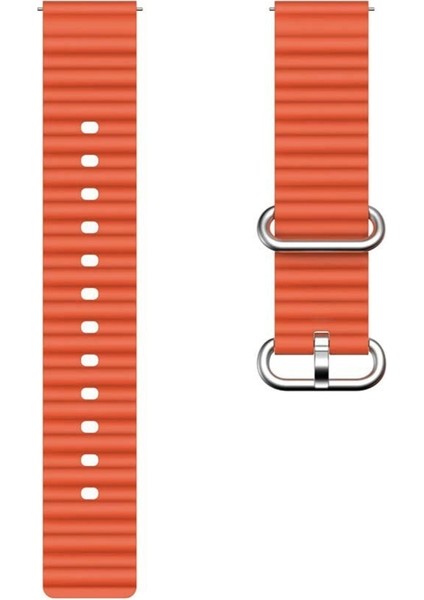 Watch Fit 3 & Fit 4 ile Uyumlu Seaflex Ocean Tokalı Soft Silikon Kordon – Yumuşak, Esnek, Suya Dayanıklı, Şık ve Rahat Bileklik Kayışı modelleri