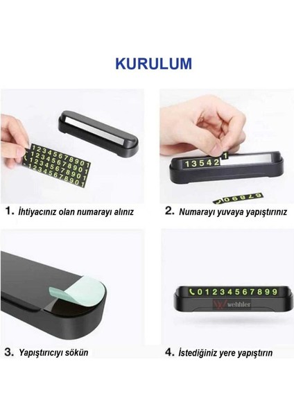 Ford E Serisi 2006-2007-2008 Fosforlu Otopark Numaratörü-Telefon Numarası Göstergesi indirimleri