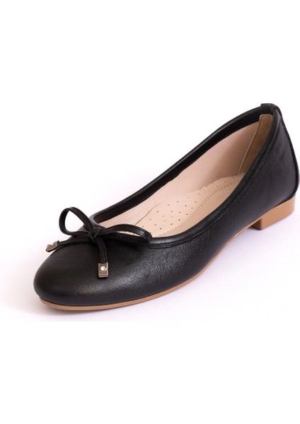 Hakiki Deri Kadın Babet Ayakkabı 25PST6030 fiyatları