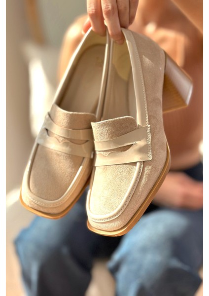 Reymans Süet Topuklu Ayakkabı Bej fiyatları