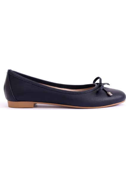 Hakiki Deri Kadın Babet Ayakkabı 25PST6030