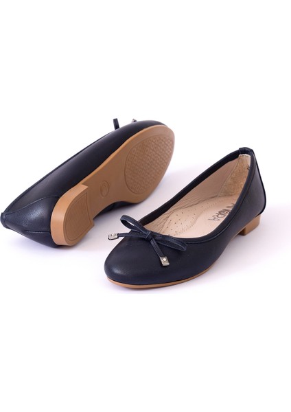 Hakiki Deri Kadın Babet Ayakkabı 25PST6030 modelleri